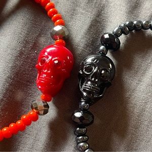 Tarina Tarantino skull bracelets